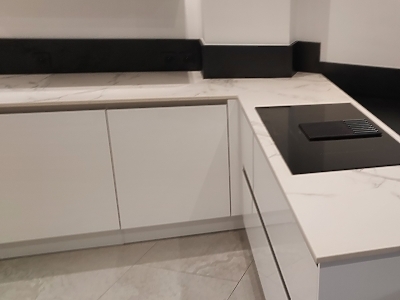 Plan de travail en Dekton Aura 22 en finition mate