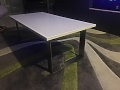 Table en quartz Unistone Bianco Assoluto