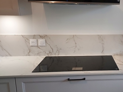 Plan de travail en Dekton Entzo 22 en finition mate