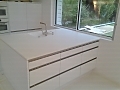 Plan de travail en corian Glacier White