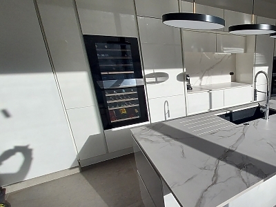 Plan de travail en Dekton Aura 22 en finition mate