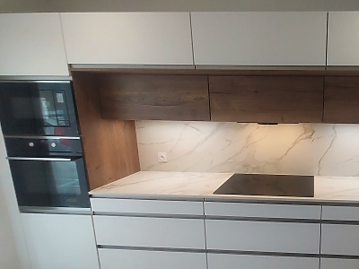 Plan de travail en Dekton Morpheus en finition 