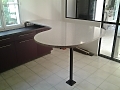 Table en quartz Silestone 